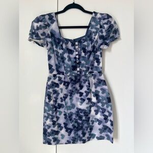 Cute Farm Rio Dress - blue heart